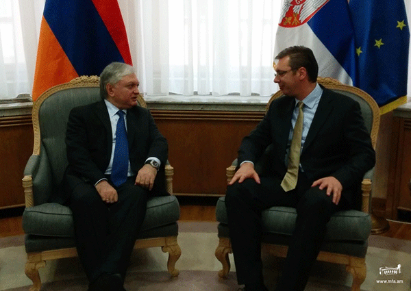 Էդվարդ Նալբանդյանը մասնակցել է Սերբիայի նախագահի՝ պաշտոնի ստանձնման արարողությանը
