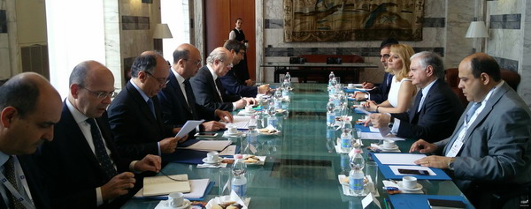 Հայաստանի և Իտալիայի արտգործնախարարների հանդիպման օրակարգում էր Հայաստան-Եվրոպական միություն համագործակցությունը