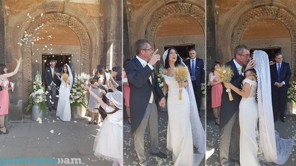 Ֆրանկ Էնգելի և հայուհու պսակադրությունը` Խոր Վիրապում (Ֆոտոշարք). panorama.am