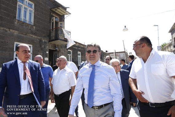 Վարչապետ Կարեն Կարապետյանն աշխատանքային այցով եղել է Գյումրիում