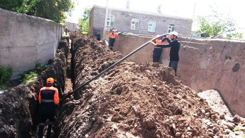 «Դուրան» թաղամասի նոր ջրագծերը