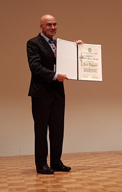 ՀՀ ԳԱԱ Ֆիզիկական հետազոտությունների ինստիտուտի տնօրեն Արամ Պապոյանին շնորհվեց «Գալիլեո Գալիլեյի» մրցանակը
