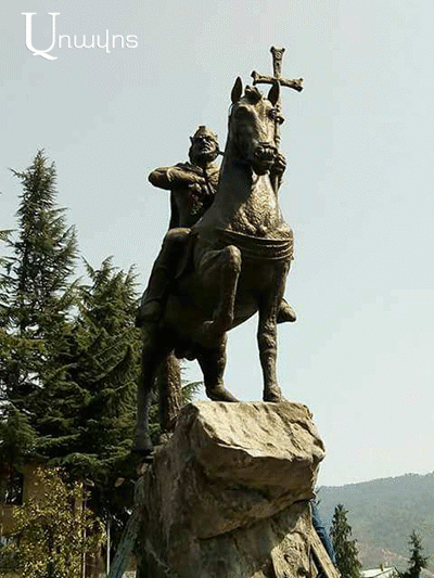Անկախության օրը Իջեւանում Աշոտ Երկաթի արձանը տեղադրվեց