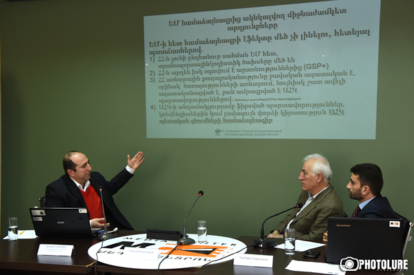 «ԵՄ-ի հետ համաձայնագրով պարզ չէ՝ 3-րդ երկրների հետ առեւտրի կանոններն ինչպիսին են» (Տեսանյութ)