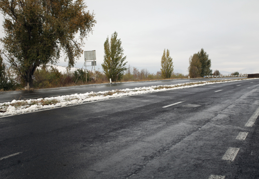 Ճանապարհներին տեղ-տեղ առկա է մերկասառույց