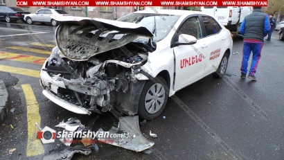 Երևանում բախվել են տաքսի Toyota-ն ու մարդատար ГАЗель-ը. կա 10 վիրավոր. բոլորը երեխաներ են. shamshyan.com
