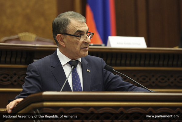ՀՀ ԱԺ նախագահ Արա Բաբլոյանի ելույթը «Հայաստան-ԵՄ. համապարփակ եւ ընդլայնված գործընկերություն» խորագրով խորհրդարանական լսումների ժամանակ