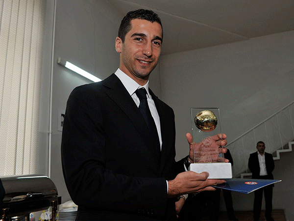 Հենրիխ Մխիթարյանը 8-րդ անգամ ճանաչվել է Հայաստանի լավագույն ֆուտբոլիստ