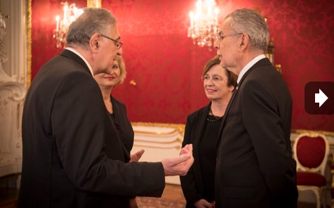 ՀՀ դեսպան Կիրակոսյանը հանդիպեց Ավստրիայի նախագահի հետ