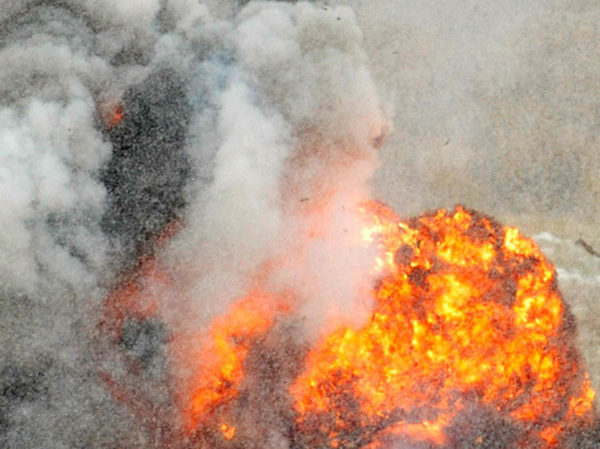 Այրվել է մոտ 7 տոննա կուտակած անասնակեր
