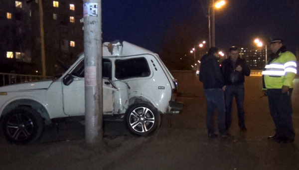 Գարեգին Նժդեհի փողոցում բախվել են «Տոյոտա» և «ՎԱԶ-21213» մակնիշի ավտոմեքենաներ