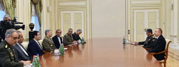 Ալիևն ընդունել է Իրանի պաշտպանության նախարարին