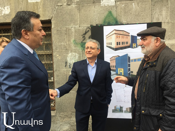 Ժիրայր Դադասյանն աննկարագրելի գոհ է Մնջախաղի թատրոնի շենքի տարածքից