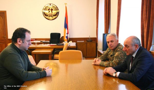 Բակո Սահակյանն ընդունել է Վիգեն Սարգսյանին