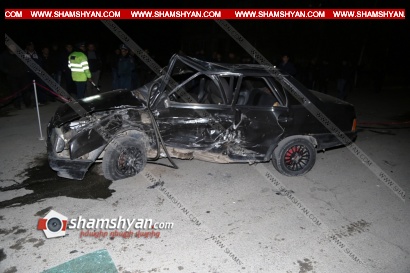 Ողբերգական ավտովթար Թալինում. բախվել են ոստիկանության զորքերի ծառայողի Opel-ն ու ազատամարտիկի «099»-ը. shamshyan.com