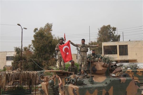 Աֆրին քաղաքի կենտրոնը Թուրքիայի զինուժի վերահսկողության տակ է անցել