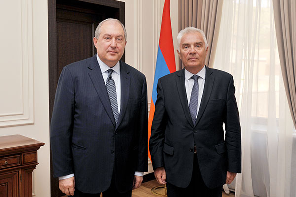 Արմեն Սարգսյանն ու Պյոտր Սվիտալսկիին մտքեր են փոխանակել ԵՄ աջակցությամբ իրագործվող ծրագրերի, դրանց արդյունավետության բարձրացման հարցեր