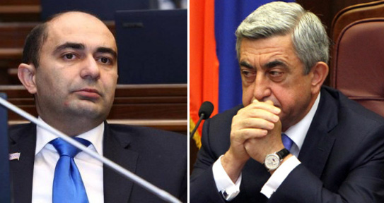«Հայաստանում հանգած հրաբուխները չեն արթնանա, եթե բզբզողներ չլինեն». Սերժ Սարգսյանը՝ Մարուքյանին