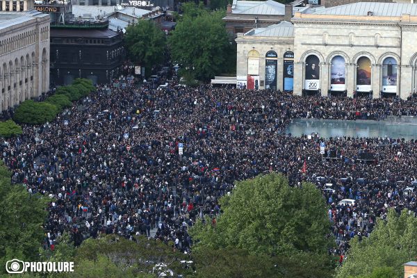 Սոս Ջանիբեկյանը միացավ ցուցարարներին