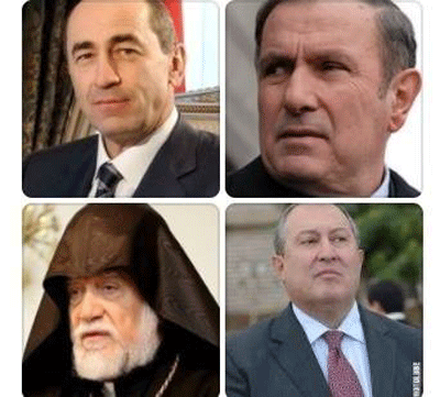Բաց նամակ Լևոն Տեր Պետրոսյանին, Ռոբերտ Քոչարյանին, Արմեն Սարգսյանին, Արամ 1-ին կաթողիկոսին