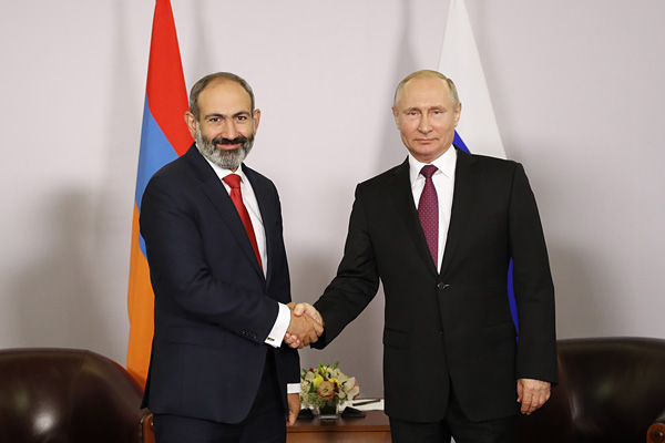 Պուտինը՝ Նիկոլ Փաշինյանին. «Հույս ունեմ, որ մեր հարաբերությունները կշարունակեն զարգանալ նույն կերպ, ինչպես եղել է մինչ այժմ»