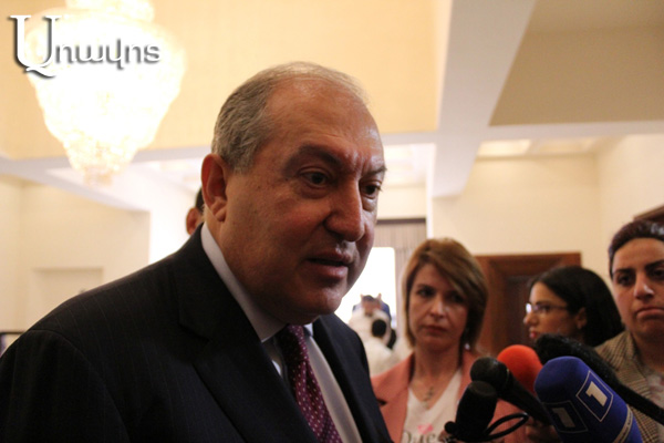 «Շառլ Ազնավուրը չի կարող դառնալ ՀՀ նախագահ, որովհետեւ 6 տարի պետք է ՀՀ-ում ապրած լինի». Արմեն Սարգսյան