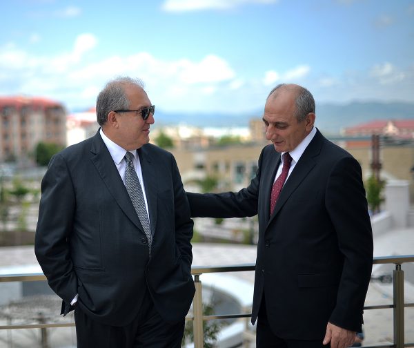 Արմեն Սարգսյան. Մենք բոլորս՝ Հայաստանը եւ մեր ողջ ժողովուրդը ազգովի կանգնած ենք Արցախի մեջքին