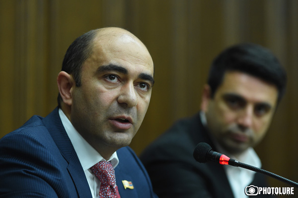 «Ստից իմ անունը ինչի՞ ես տալիս, դուխ ունես, դաշնակներին ասա». Մարուքյանը վիճեց Հակոբ Հակոբյանի հետ