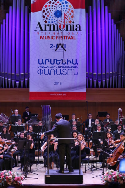 «Արմենիա» միջազգային երաժշտական փառատոնը մեկնարկեց «Արմենիա» սիմֆոնիկ պոեմով