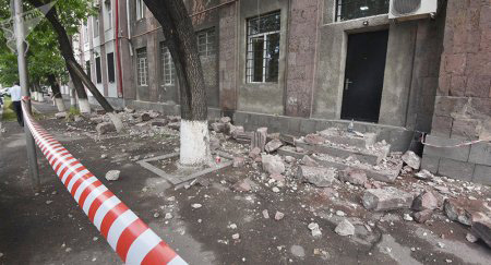 «Փորձագիտական կենտրոն» ՊՈԱԿ-ի ճակատային հատվածի փլուզման հետեւանքով զոհվել է կենտրոնի բաժնի պետը
