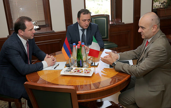 Կարևորվել է հայ-իտալական համագործակցությունը պաշտպանության  բնագավառում