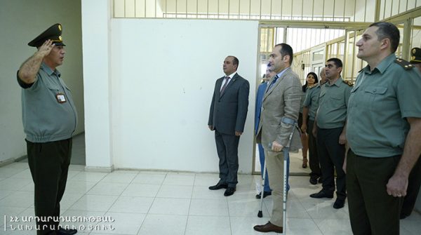 Արտակ Զեյնալյանն այցելել է «Արմավիր» քրեակատարողական հիմնարկ