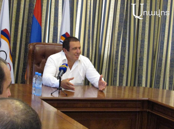 Գագիկ Ծառուկյան. «Ծանրամարտի ծախսերը կհոգամ այնքան ժամանակ, մինչեւ կհայտնվի մեկը, որը կցանկանա աջակցել եւ օգտակար լինել ֆեդերացիային»