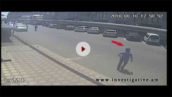 Փնտրվում է Մանանդյան փողոցում կայանված մեքենայից գողություն կատարած անձը (Տեսանյութ)