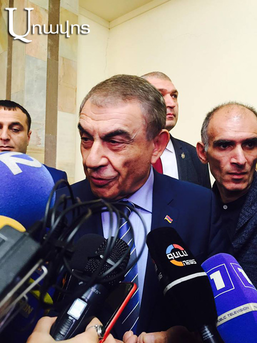 «Բա էդ ժամանակ ինչի՞ համար են ասում՝ թող ՀՀԿ-ն գա եւ աջակցի, եթե քաղաքական դաշտից դուրս ենք». Արա Բաբլոյան