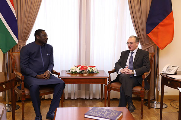 Հայաստանի և Գամբիայի միջև հաստատվեցին դիվանագիտական հարաբերություներ