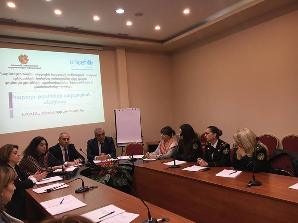 Քննարկվել են երեխայի լավագույն շահի պաշտպանությանը նվիրված մի շարք հարցեր