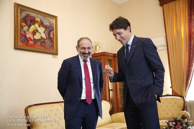 Երևանում շարունակվել են Հայաստանի և Կանադայի վարչապետների բարձր մակարդակի բանակցությունները