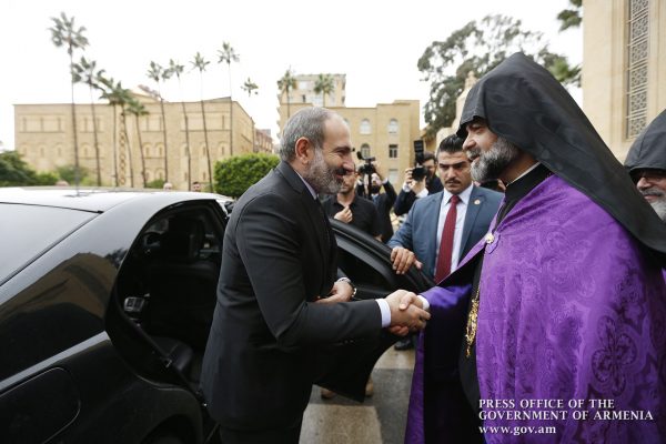 Նիկոլ Փաշինյանը մասնակցել է Ն.Ս.Օ.Տ.Տ. Արամ Ա Մեծի Տանն Կիլիկիո Կաթողիկոսի ձեռնադրման 50-ամյակին նվիրված Սուրբ Պատարագին