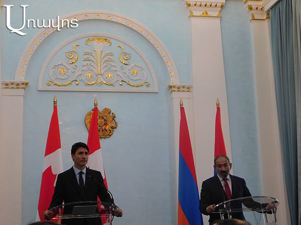 Կանադայի եւ ՀՀ-ի վարչապետները անունով էին իրար դիմում՝ ցույց տալով իրենց ընկերական հարաբերությունները