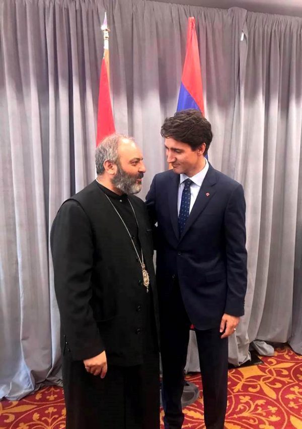 Կանադայի վարչապետը հանդիպեց Տավուշի թեմի առաջնորդին