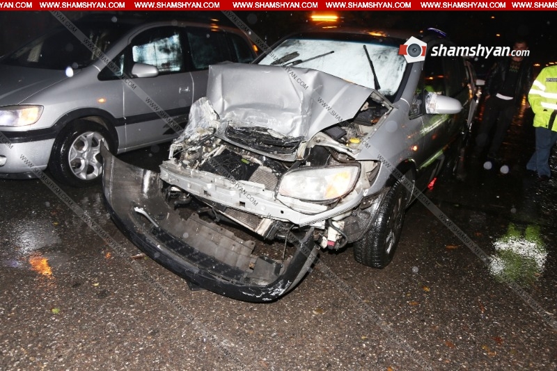Երևանում վարորդը Opel-ով բախվել է թիվ 61 երթուղին սպասարկող մարդատար ГАЗель-ին. կան վիրավորներ. shamshyan.com