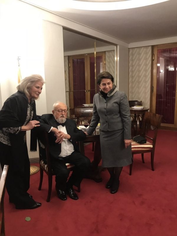 Նունե Սարգսյանը Վարշավայում մասնակցել է կոմպոզիտոր Քշիշտոֆ Պենդերեցկու ծննդյան 85-ամյակին նվիրված հոբելյանական միջոցառումներին