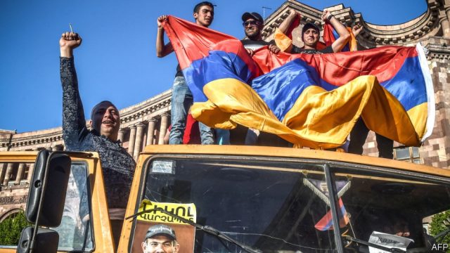 «Տարվա երկիրը Հայաստանն է: Shnorhavorum yem!». The Economist