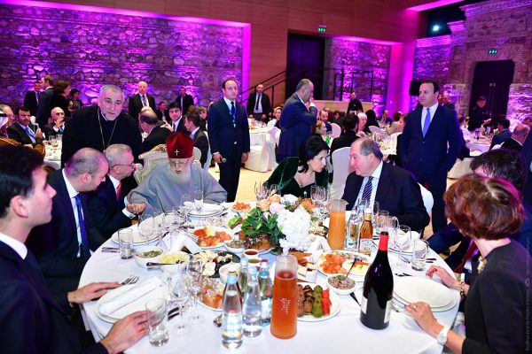 Արմեն Սարգսյանը մասնակցել է Վրաստանի նորընտիր նախագահի անունից տրված պաշտոնական ընթրիքին