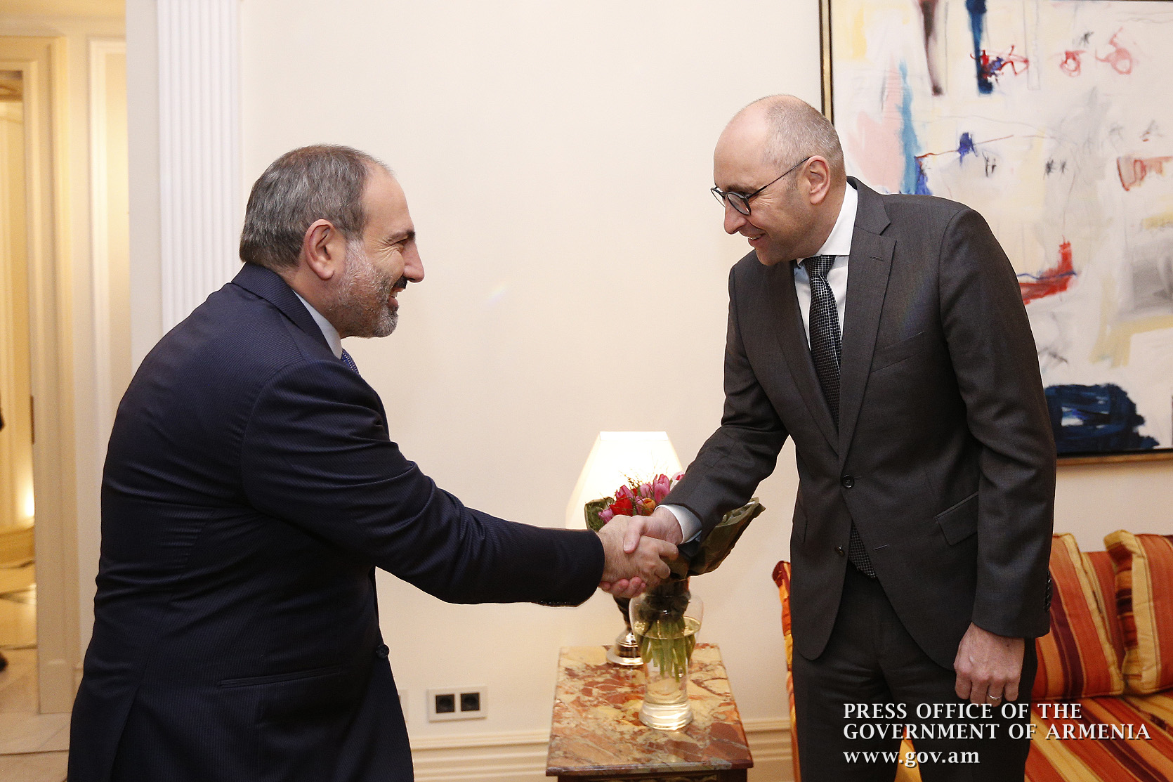Մեկնարկել է ՀՀ վարչապետի պաշտոնական այցը Գերմանիա. ՀՀ վարչապետը հանդիպել է գերմանական KfW բանկի տարածաշրջանային տնօրենին