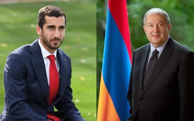 Արմեն Սարգսյանը հետաքրքրվել է Հենրիխ  Մխիթարյանի ապաքինման ընթացքով, հույս հայտնել, որ նա շատ շուտով կվերադառնա խաղադաշտ
