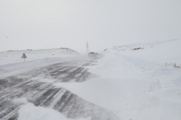 Արթիկ-Արագած, Սևանի թերակղզուց դեպի Դիլիջանի թունել և Քուչակ-Ապարան ճանապարհահատվածներում բուք է