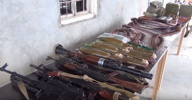 Արշալույս գյուղի տներից մեկում մեծ քանակի զինամթերք է հայտնաբերվել