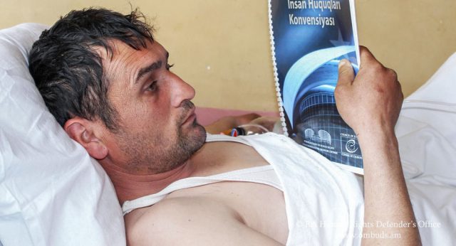 ՀՀ պետական սահմանը խախտած Ադրբեջանի քաղաքացին  բժշկական շտապ միջամտության է ենթարկվել